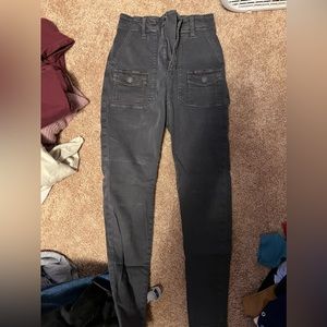 American Eagle Charcoal Jeggings